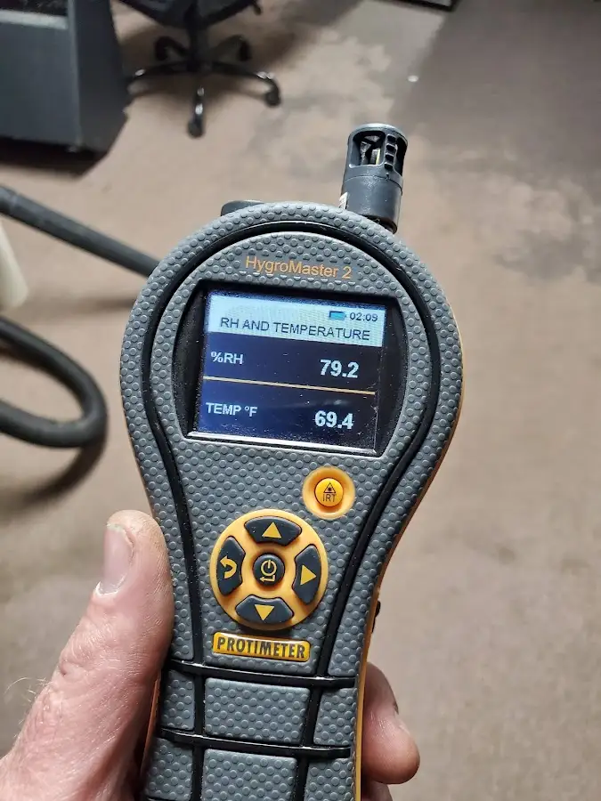 Moisture meter humidity assessment for Mold Remediation & Removal in Brooksville